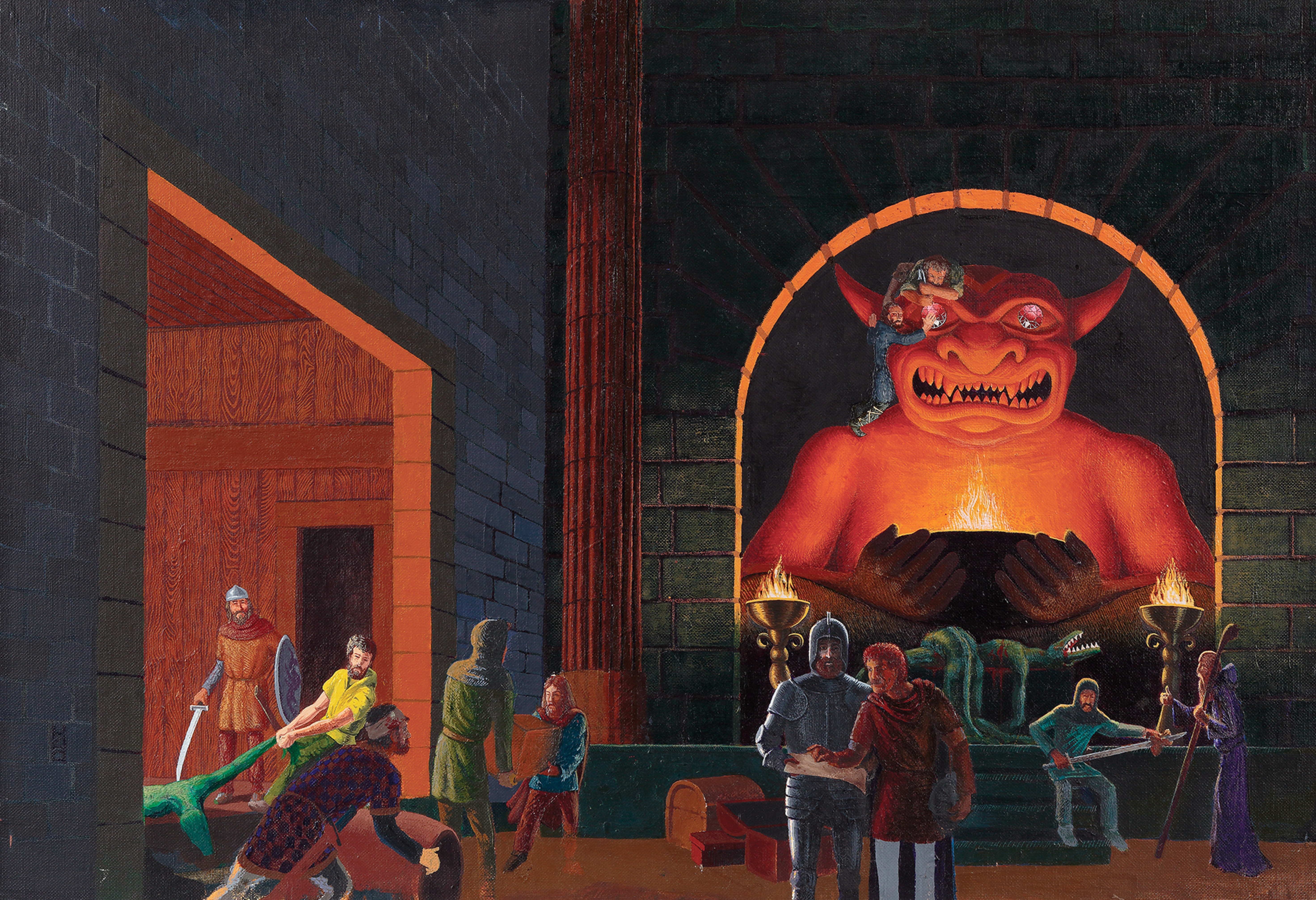 capa do guia do jogador de AD&D